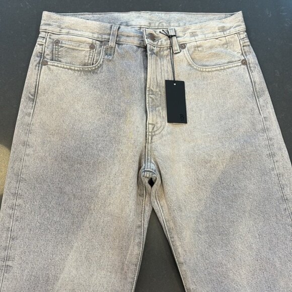 R13 Boyfriend Jean in color Sunfade Mauve - Picture 7 of 8